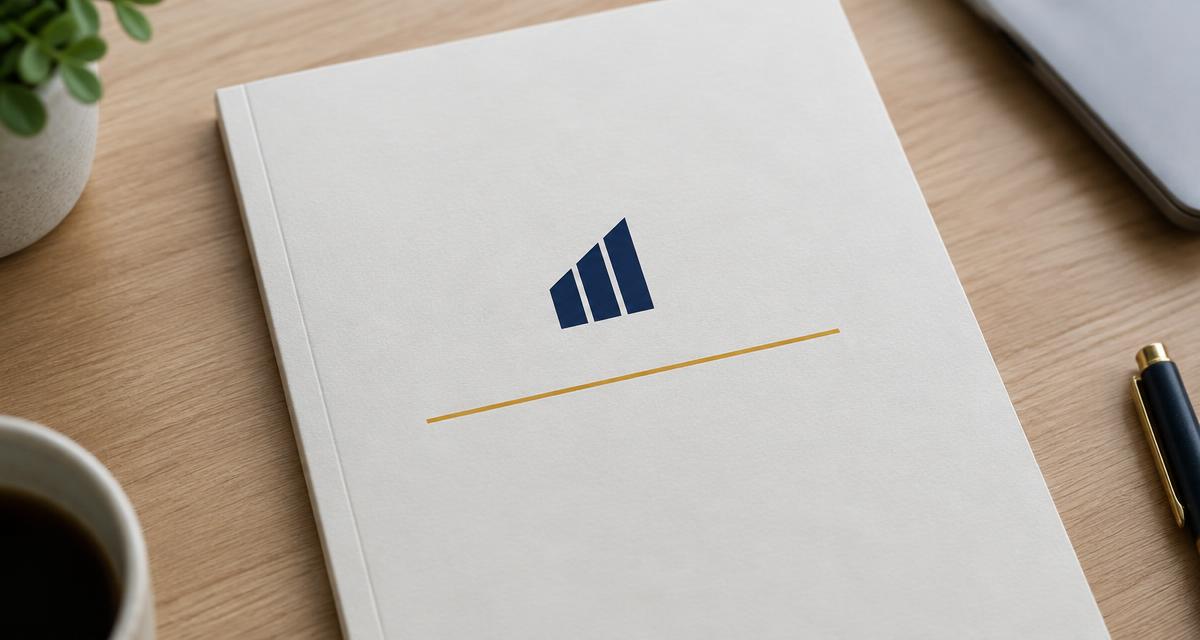 Printed benchmark report resting on a desk